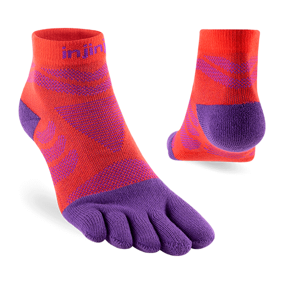 Injinji | Ultra Run | Mini-Crew | Midweight Padded | Hardloopsokken | Dames (SALE) | Trail.nl
