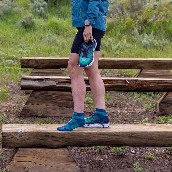 Injinji | Ultra Run | Mini-Crew | Midweight Padded | Hardloopsokken | Dames | Trail.nl