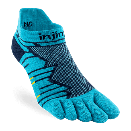 Injinji | Ultra Run | No-Show | Midweight Padded | Hardloopsokken | Trail.nl