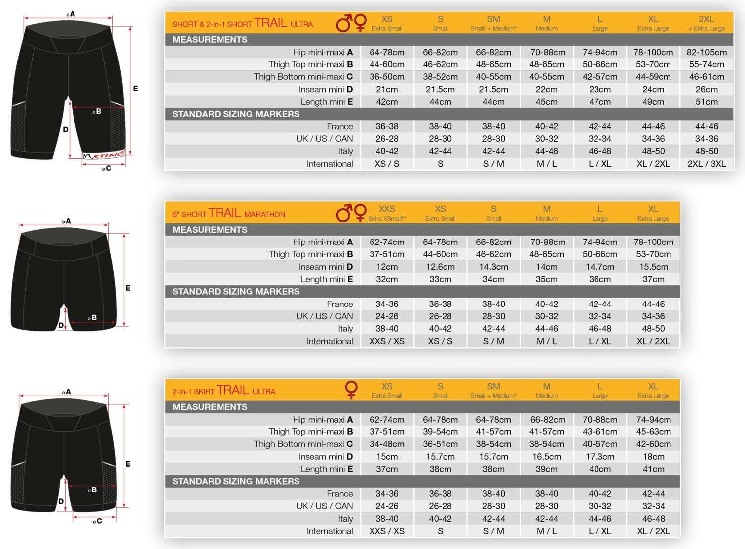 Instinct | Marathon Short 6" | 2-in-1 Short | Unisex | Trail.nl