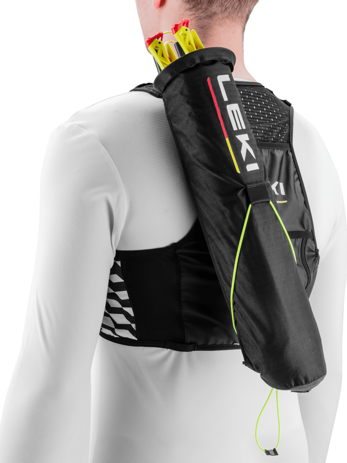 Leki | Trail Running Quiver Vest | Racevest met Quiver | Trail.nl