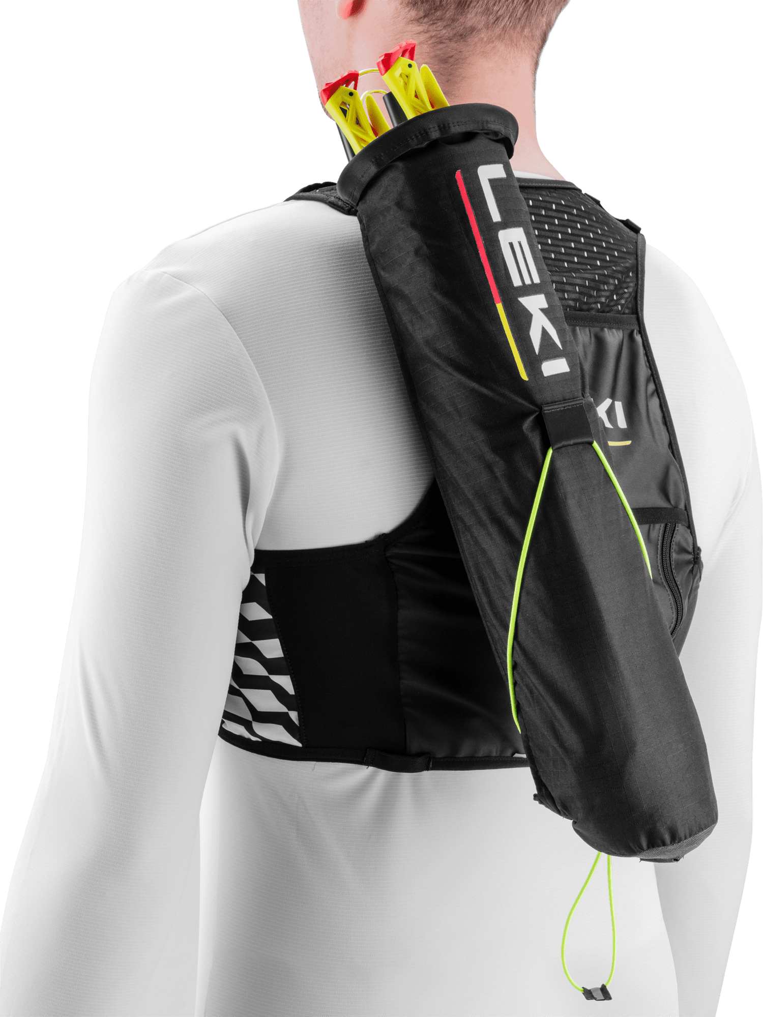 Leki | Trail Running Quiver Vest | Racevest met Quiver | Trail.nl