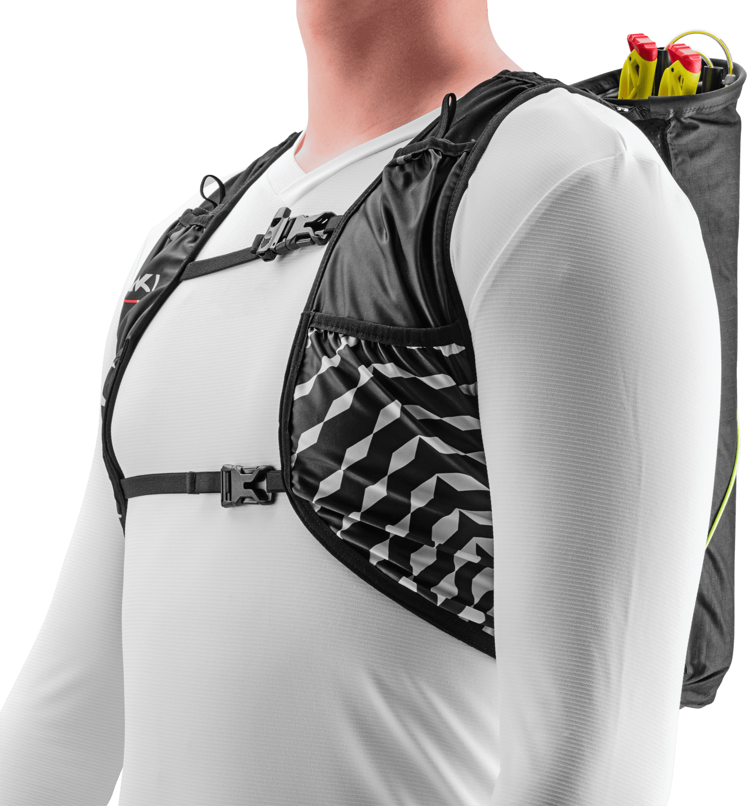 Leki | Trail Running Quiver Vest | Racevest met Quiver | Trail.nl