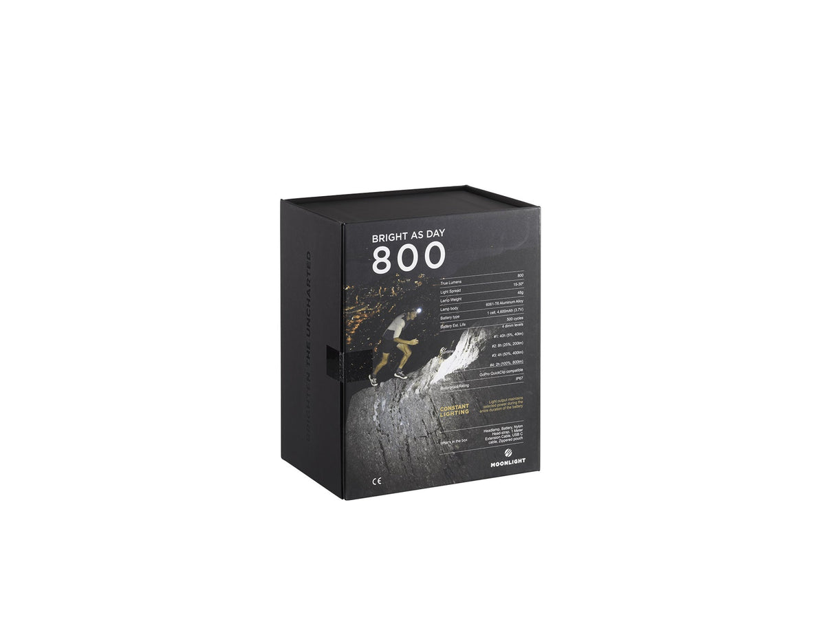 Moonlight | Bright As Day 800 | Hoofdlamp | 800 Lumen | Trail.nl