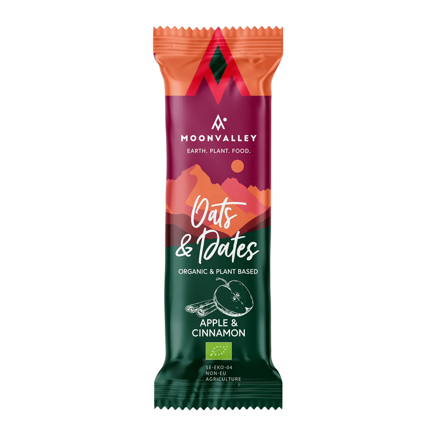 Moonvalley | Vegan Organic Oats & Dates Bar | Energiereep | 27 Gram Carbs | Trail.nl