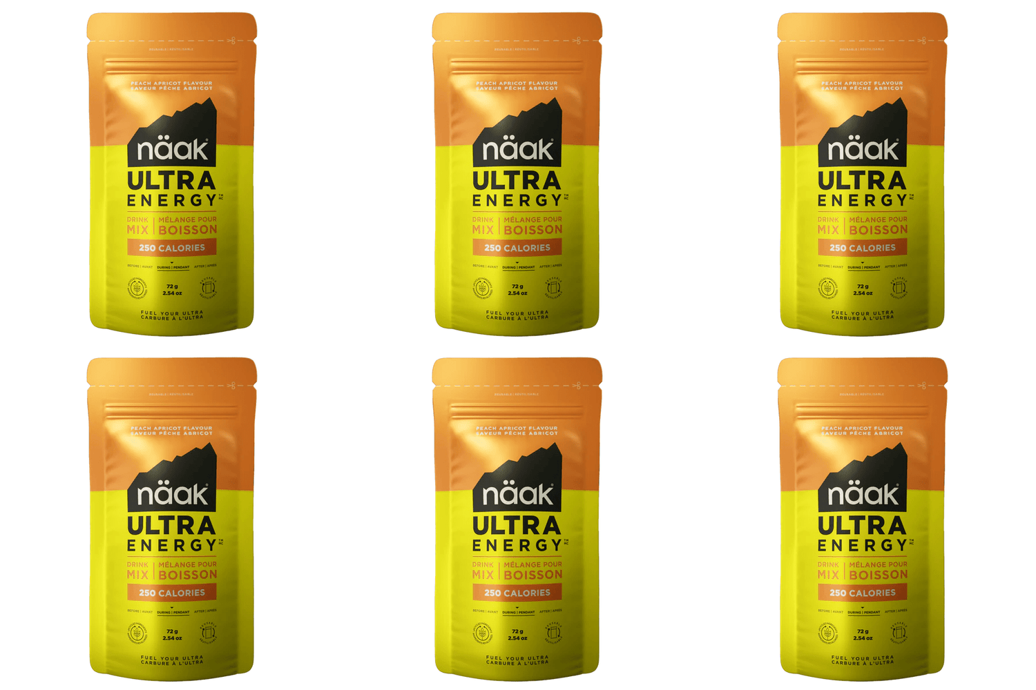 Näak | Ultra Energy Drink Mix | 55 Gram Carbs - Trail.nl