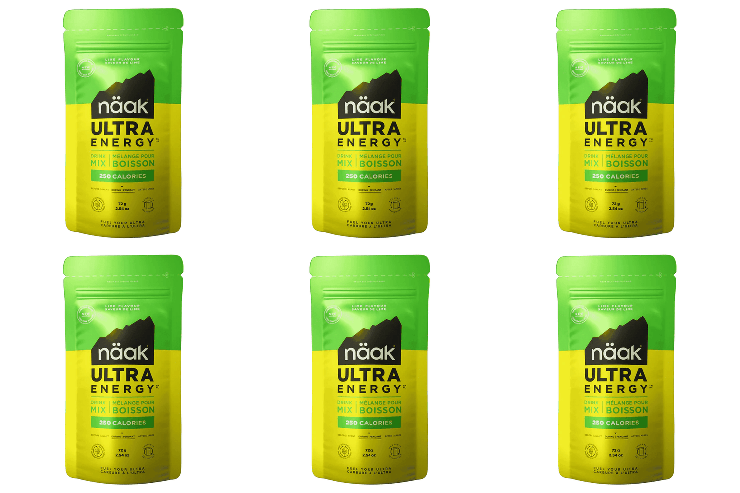 Näak | Ultra Energy Drink Mix | 55 Gram Carbs | Trail.nl