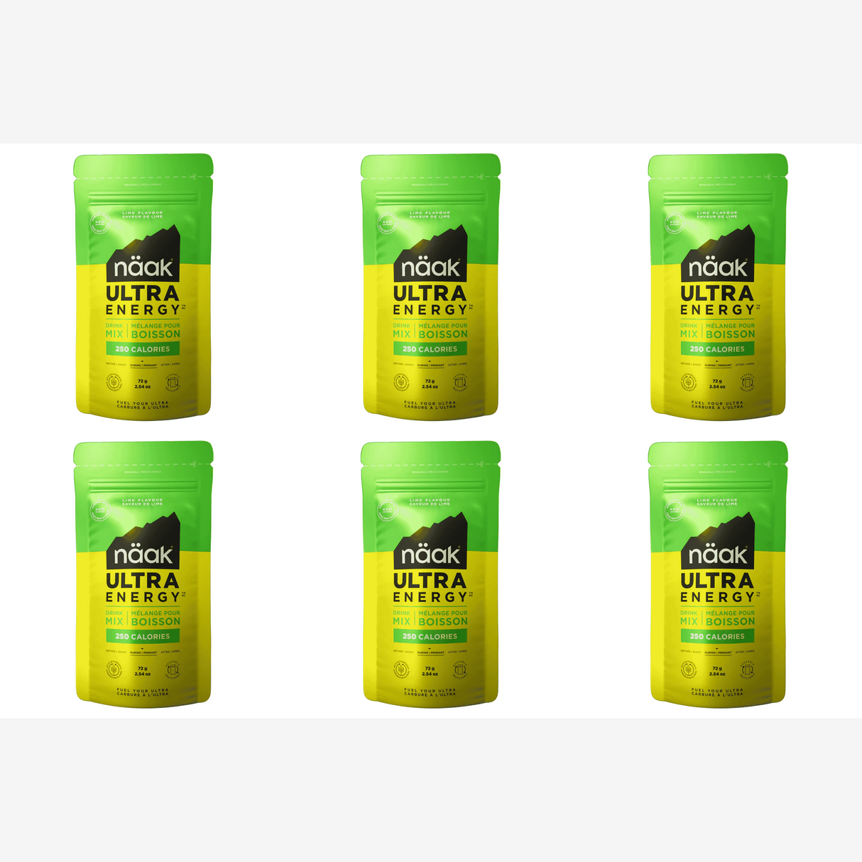 Näak | Ultra Energy Drink Mix | 55 Gram Carbs | Trail.nl