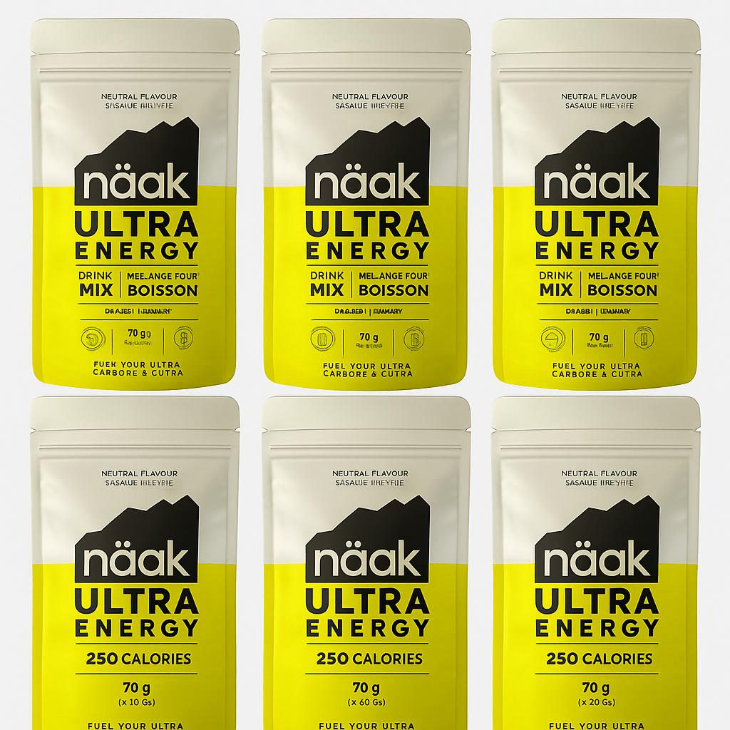 Näak | Ultra Energy Drink Mix | 55 Gram Carbs - Trail.nl