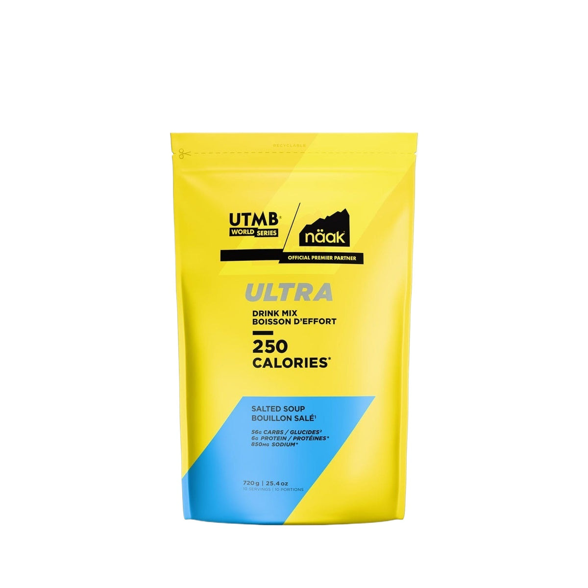 Näak Ultra Energy Drink Mix 250 (55g Carbs) | Trail.nl