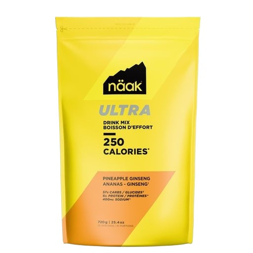 Näak Ultra Energy Drink Mix 250 (55g Carbs) | Trail.nl