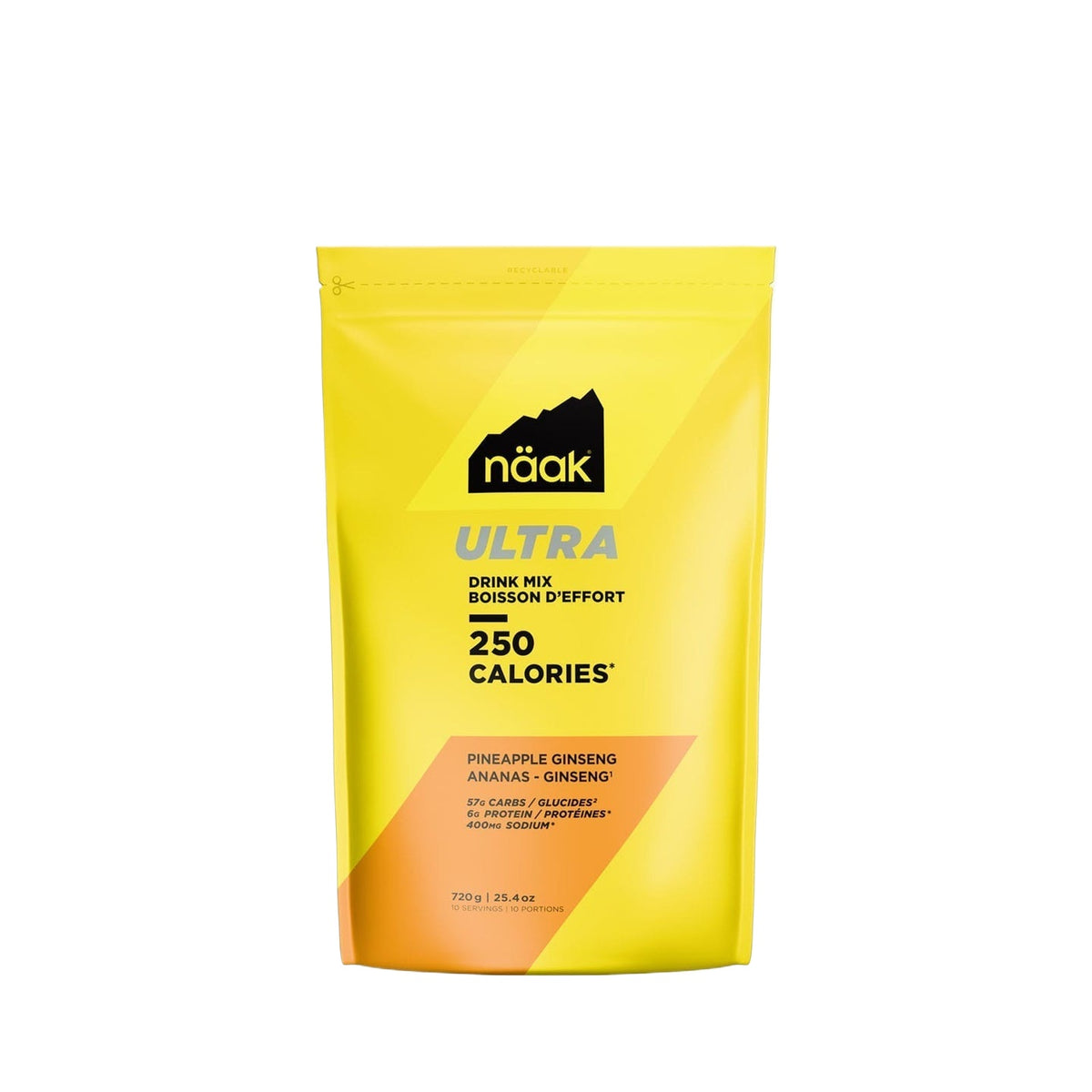 Näak Ultra Energy Drink Mix 250 (55g Carbs) | Trail.nl