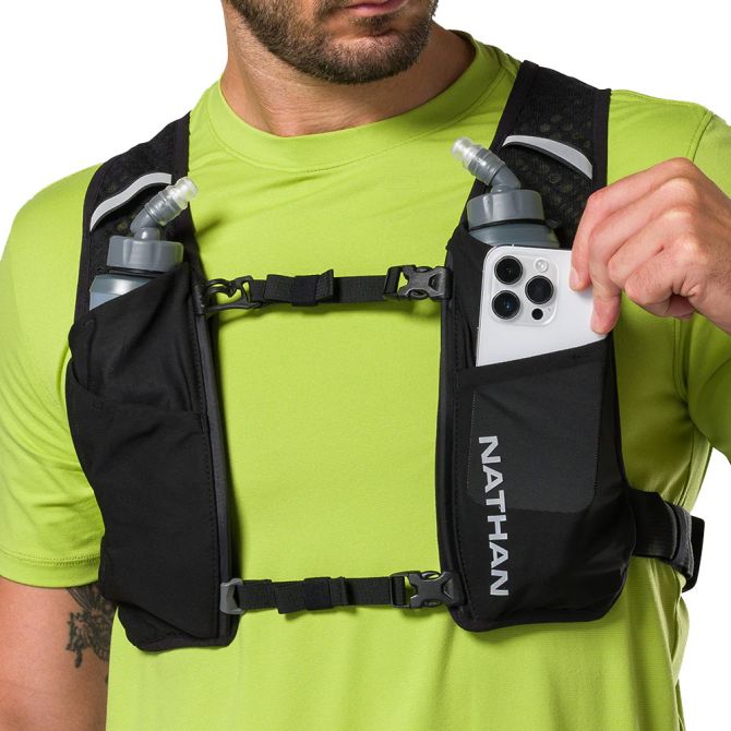 Nathan | QuickStart 3.0 | Hardlooprugzak | 3 Liter | + 2 Soft Flasks | Trail.nl