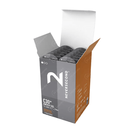 Neversecond | C30+ Energy Gel met Caffeine | 30 Gram Carbs | Trail.nl