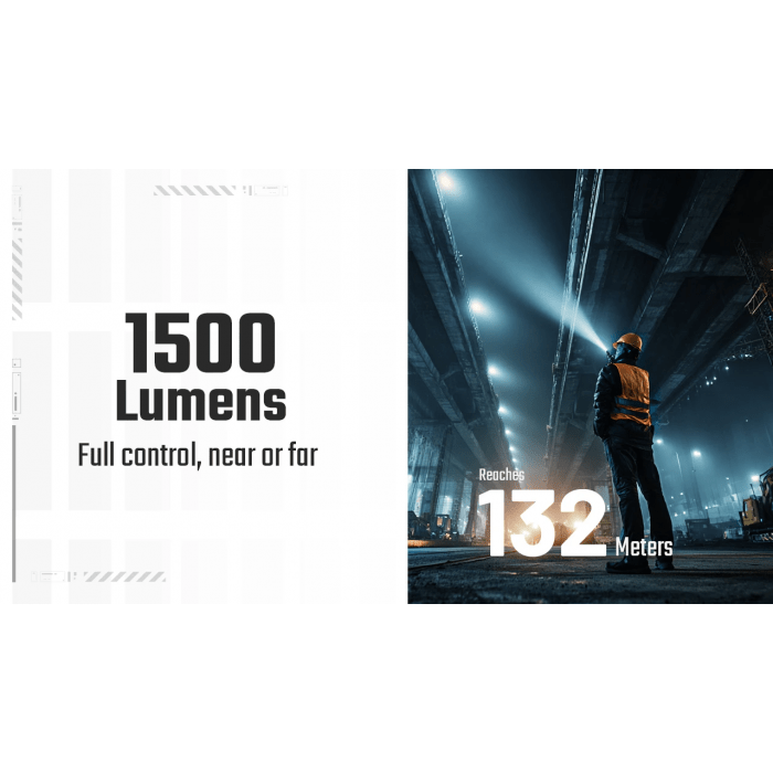 Nitecore | EDC07 | Oplaadbare Zaklamp | 1.500 Lumen | Trail.nl