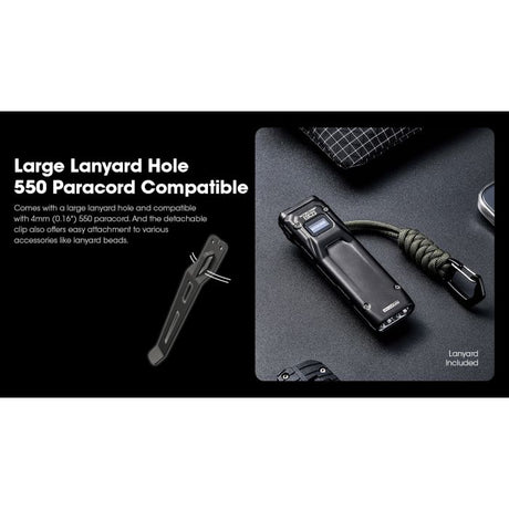 Nitecore | EDC23 | Zaklamp Oplaadbaar | 2500 Lumen | Trail.nl