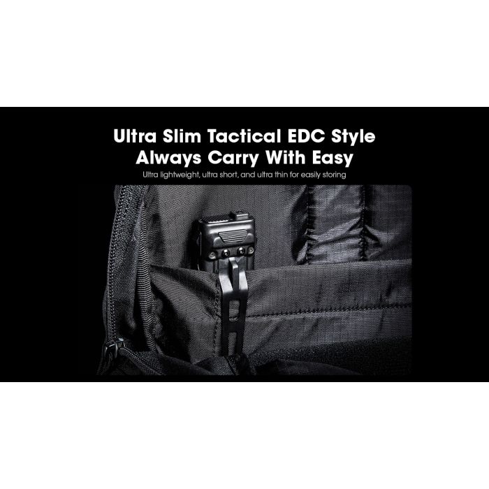 Nitecore | EDC23 | Zaklamp Oplaadbaar | 2500 Lumen | Trail.nl