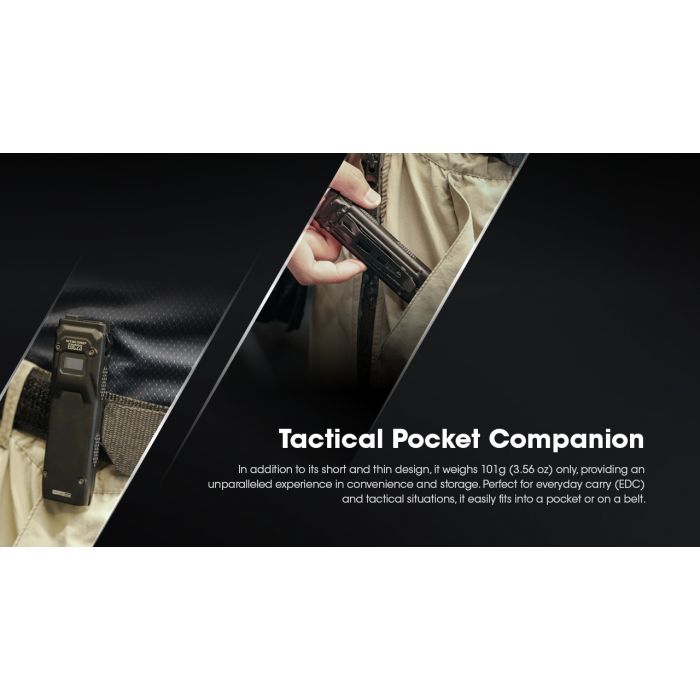 Nitecore | EDC23 | Zaklamp Oplaadbaar | 2500 Lumen | Trail.nl