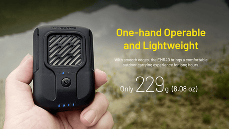 Nitecore | EMR40 | Muggenverjager Oplaadbaar | Trail.nl
