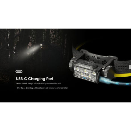 Nitecore | HC60 UHE | Hoofdlamp Oplaadbaar | 1600 Lumen - Trail.nl