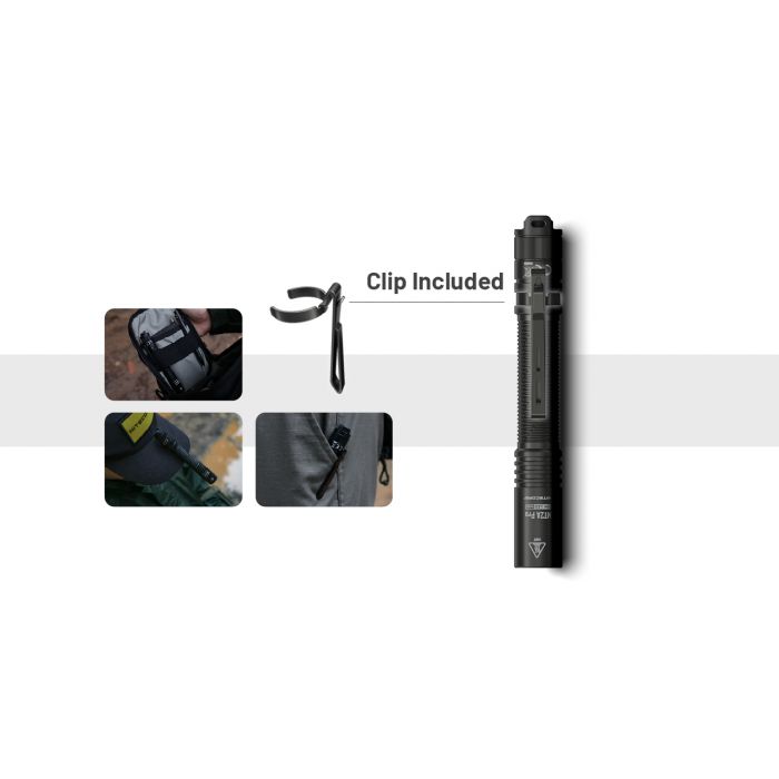 Nitecore | MT2A Pro | Zaklamp Oplaadbaar | 1000 Lumen | Trail.nl