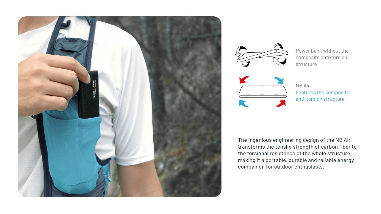 Nitecore | NB Air | Powerbank | 5000 | Trail.nl