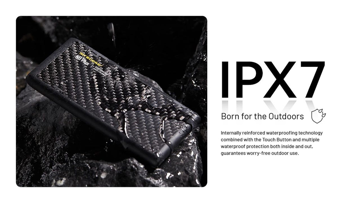 Nitecore | NB Plus | Powerbank | 10.000 | Trail.nl