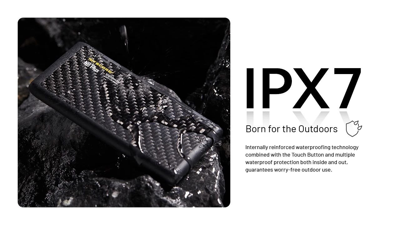 Nitecore | NB Plus | Powerbank | 10.000 | Trail.nl