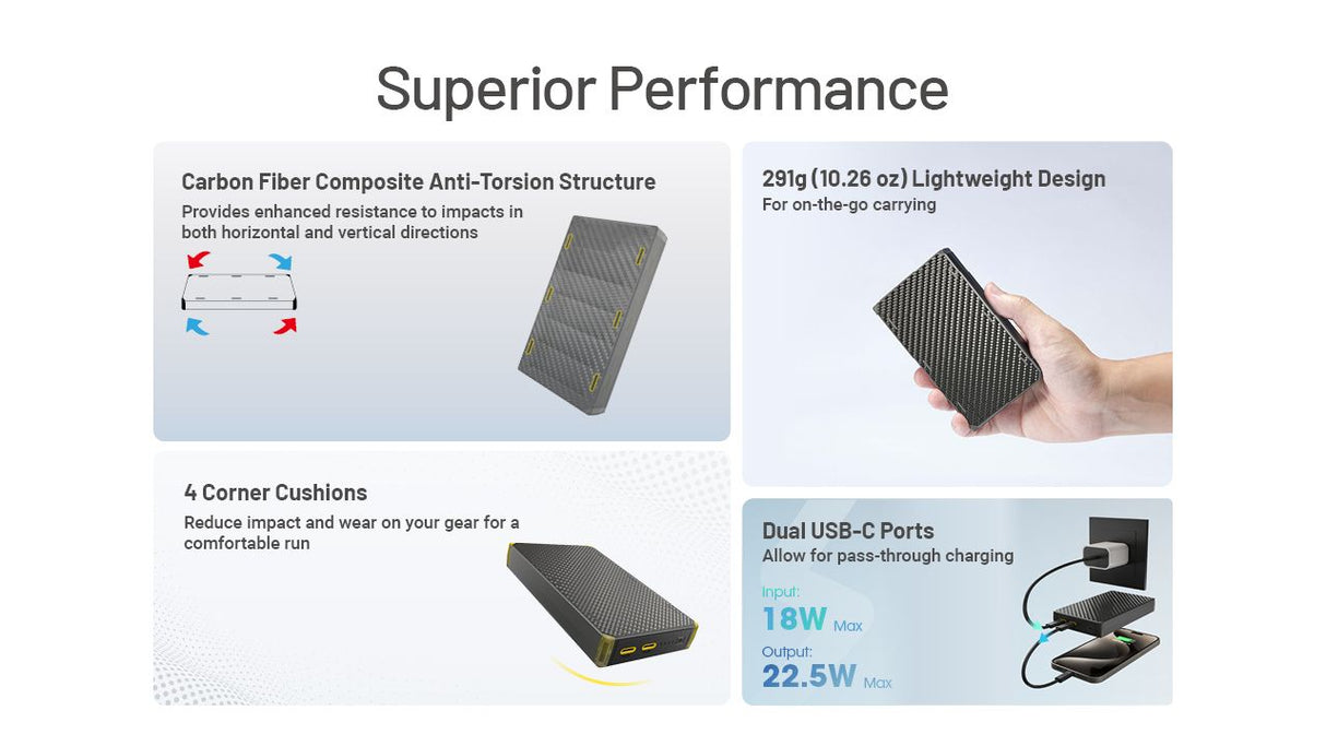 Nitecore | NB20000 Gen3 | Powerbank | 20.000 | Trail.nl