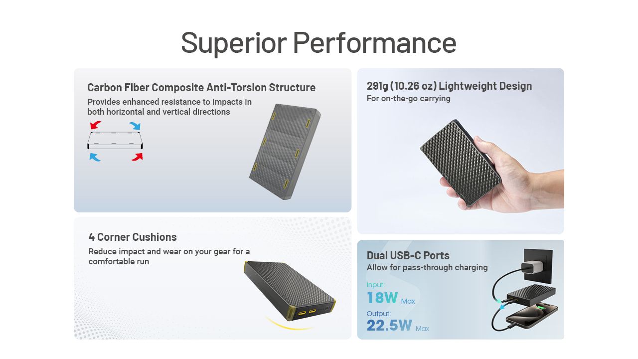 Nitecore | NB20000 Gen3 | Powerbank | 20.000 | Trail.nl