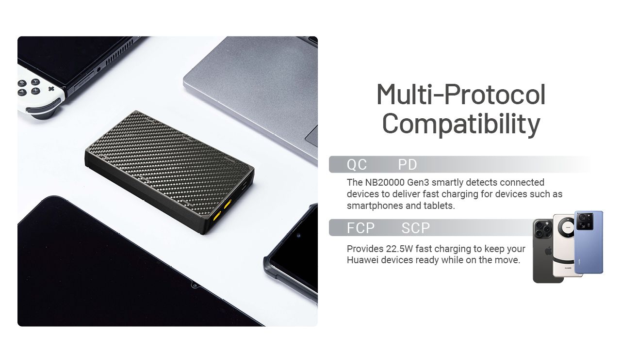 Nitecore | NB20000 Gen3 | Powerbank | 20.000 | Trail.nl