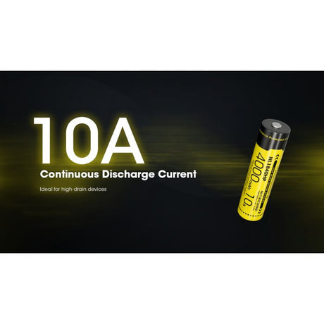 Nitecore | NL1840HP | Accu 18650 | 4.0 Ah - Trail.nl