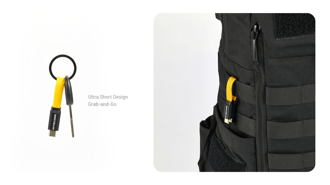 Nitecore | NLink10 Magnetic | USB-C Oplaadkabel | Trail.nl
