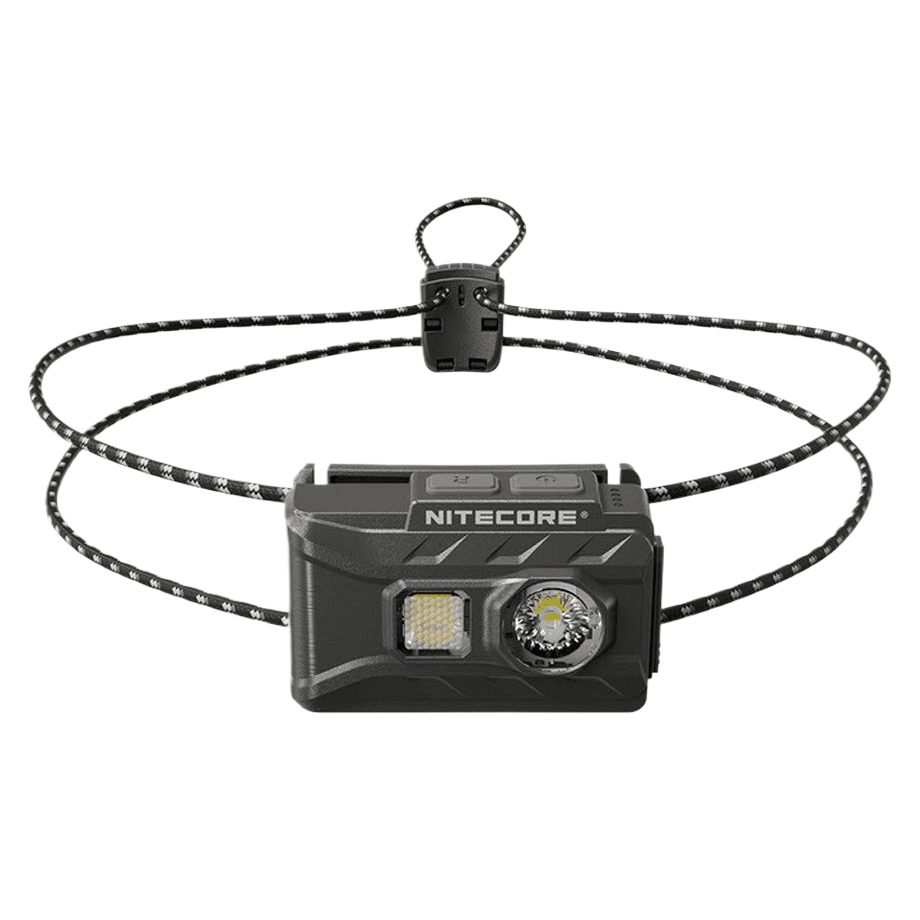 Nitecore NU20 Classic – Vorderansicht mit weißer, CRI- und roter LED