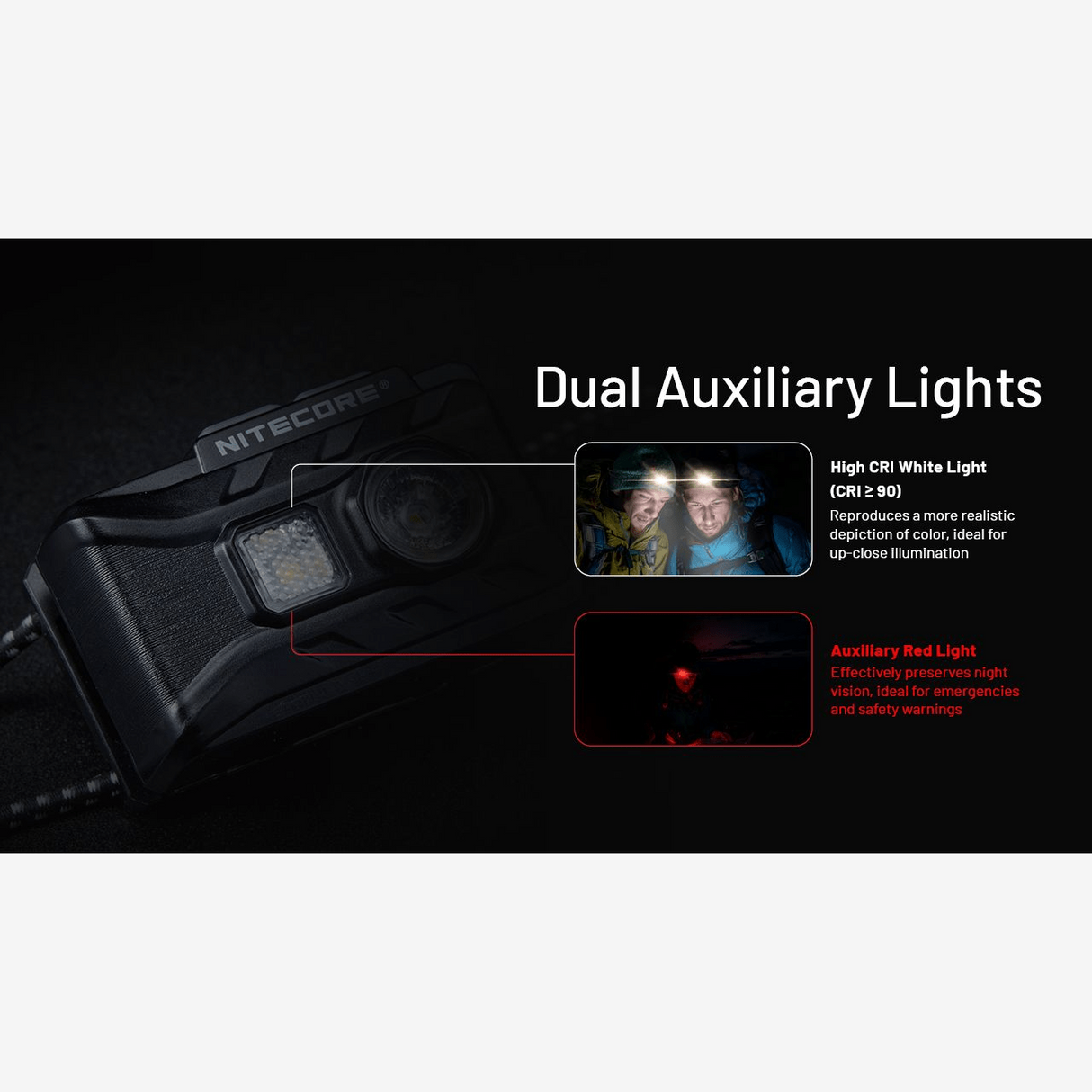 Nitecore | NU20 Classic (360 lumen) | Trail.nl