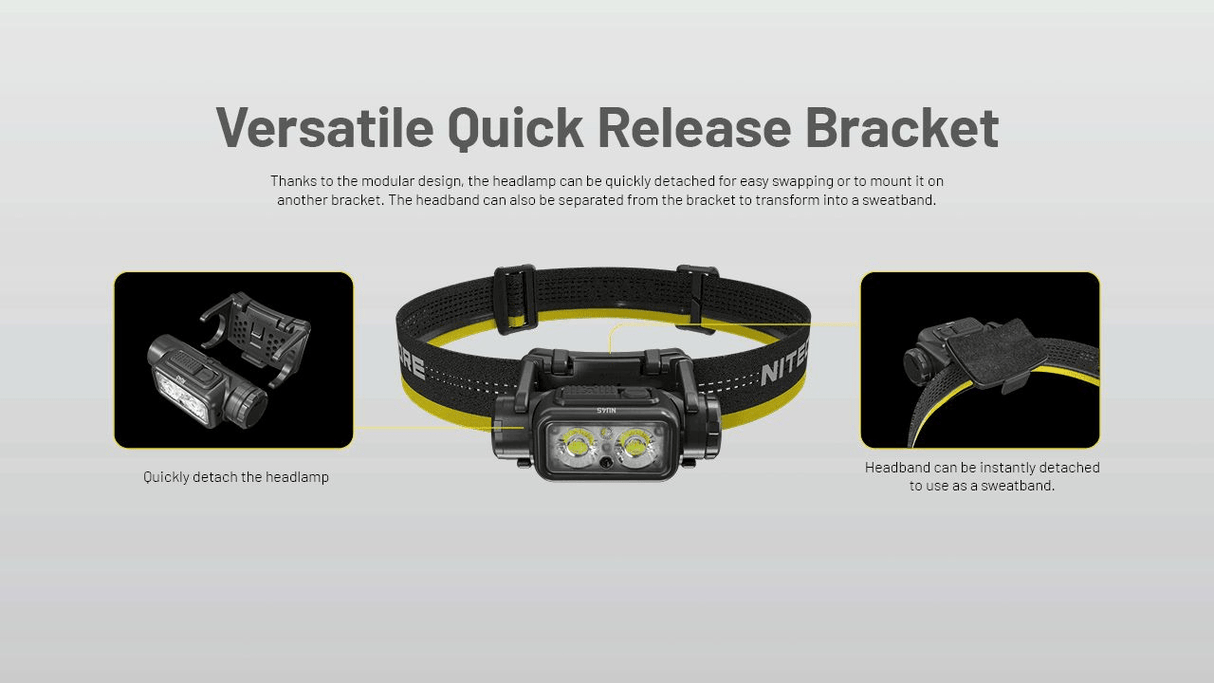 Nitecore | NU45 | Hoofdlamp Oplaadbaar | 1700 Lumen | Trail.nl