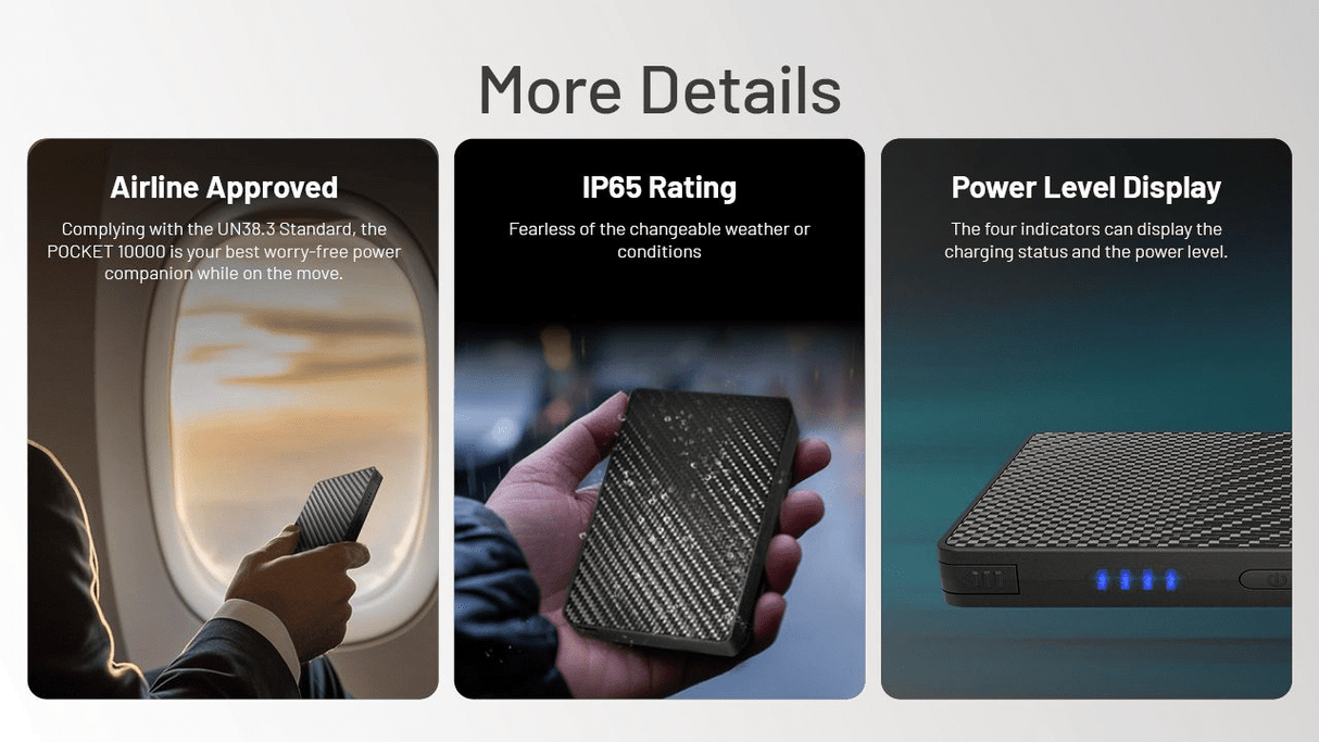 Nitecore | Pocket 10000| Powerbank | 10.000 | Trail.nl