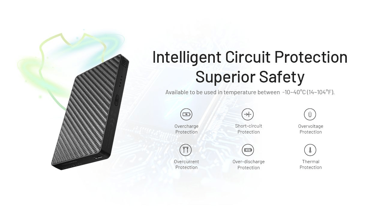 Nitecore | Pocket 10000| Powerbank | 10.000 | Trail.nl