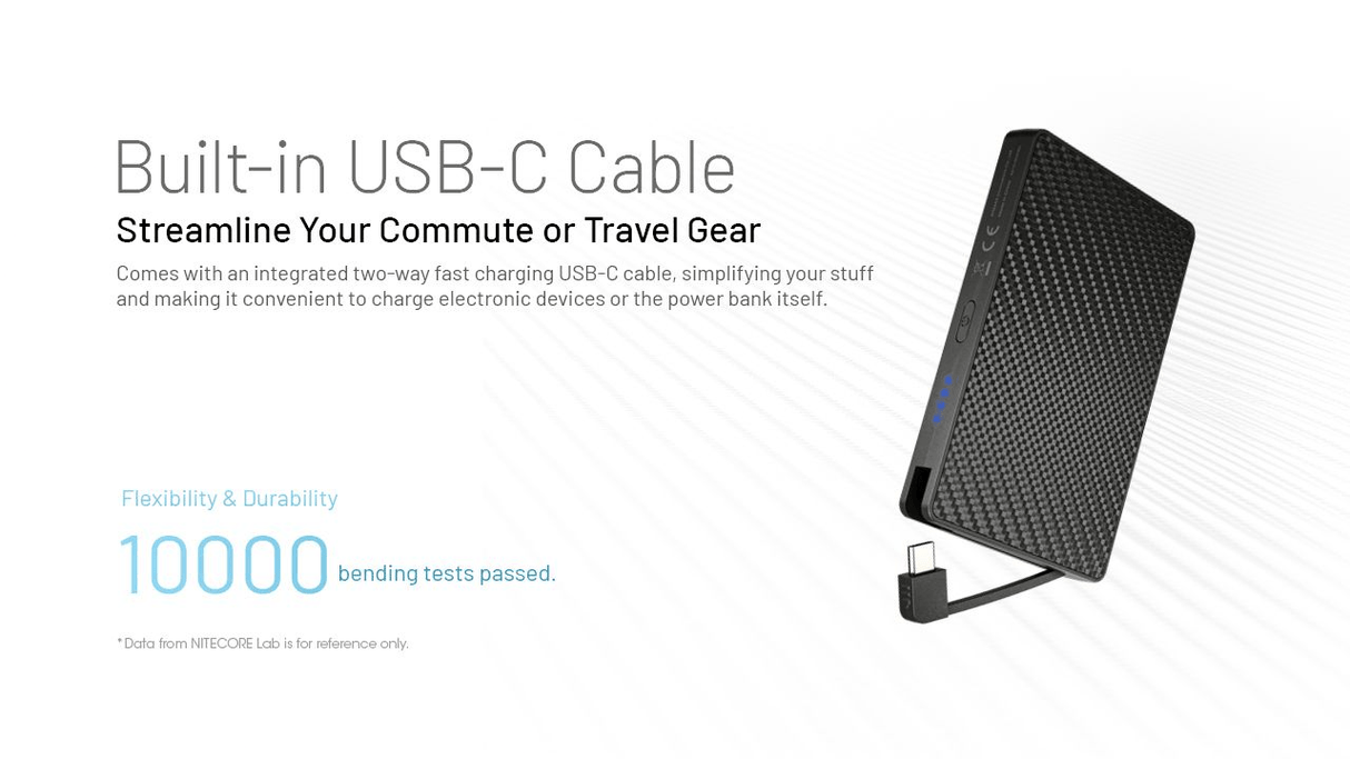 Nitecore | Pocket 10000| Powerbank | 10.000 | Trail.nl