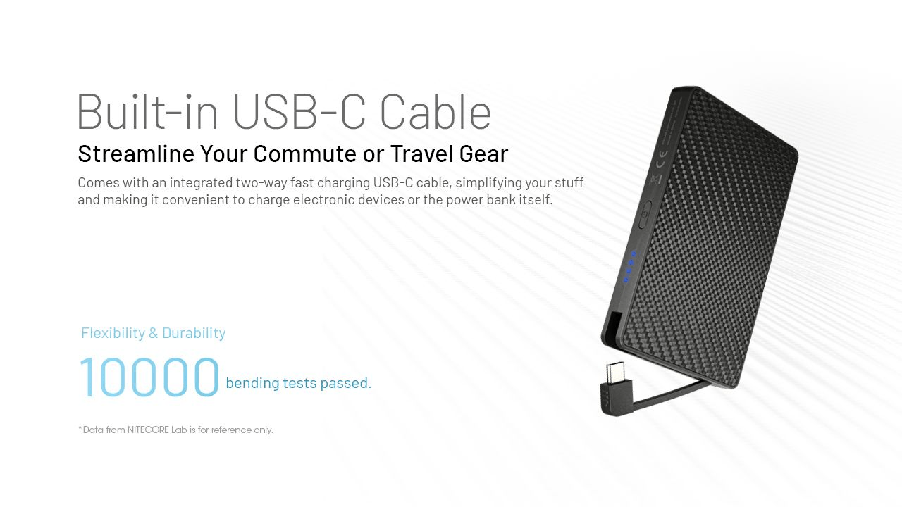 Nitecore | Pocket 10000| Powerbank | 10.000 | Trail.nl