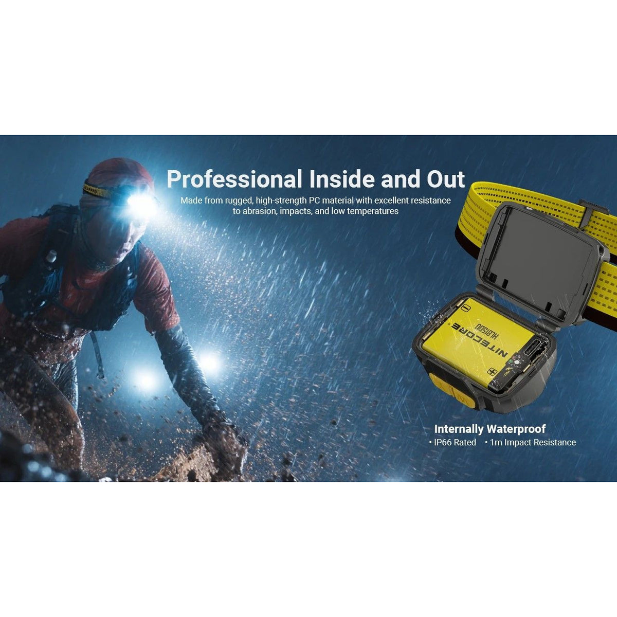 Nitecore | UT27 PRO | Hoofdlamp | 800 Lumen | Trail.nl