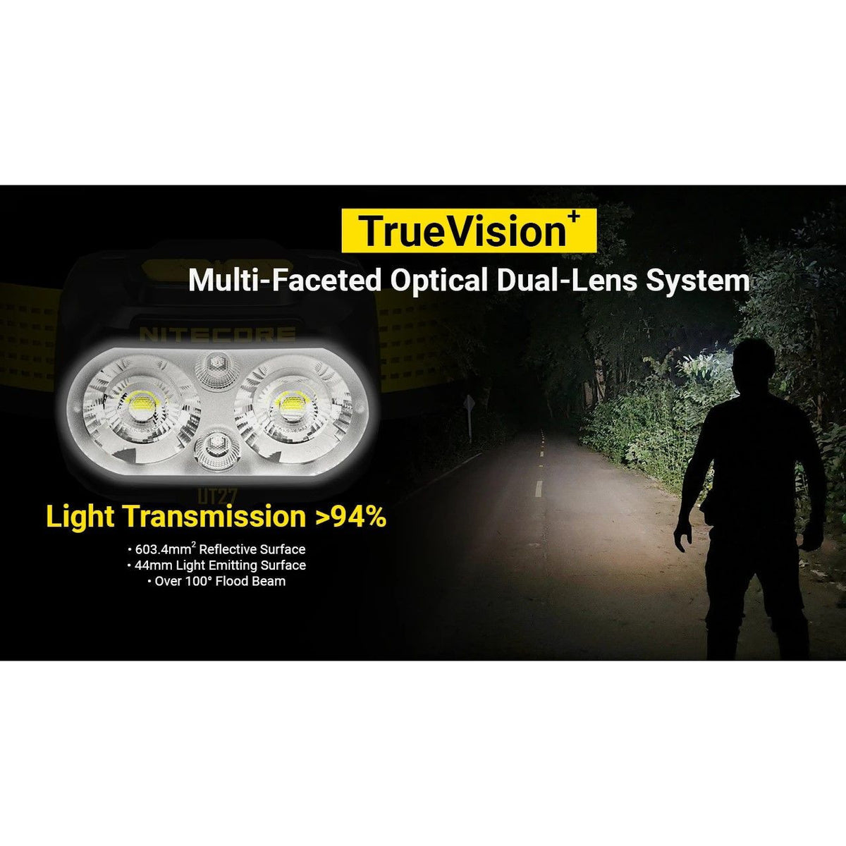 Nitecore | UT27 PRO | Hoofdlamp | 800 Lumen | Trail.nl