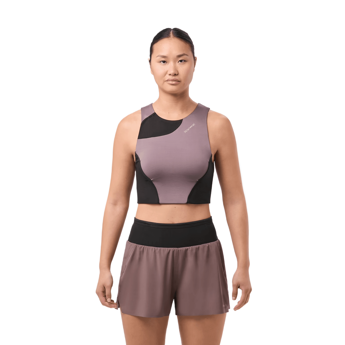 NNormal | Trail Cropped Top | Running Shirt met Pockets | Dames | Trail.nl