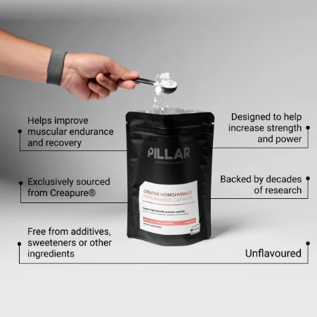 Pillar | Creatine Monohydrate | 300 Gram Powder | Trail.nl