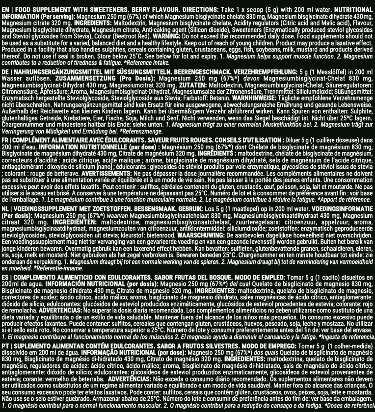 Pillar | Triple Magnesium Powder | Professional Recovery | Trail.nl