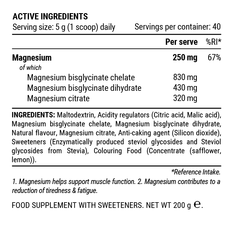 Pillar | Triple Magnesium Powder | Professional Recovery | Trail.nl