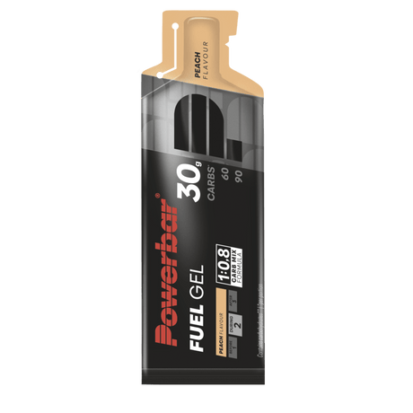 Powerbar | Black Line Fuel Gel 30 | Energy Gel | 30 Gram Carbs | Trail.nl