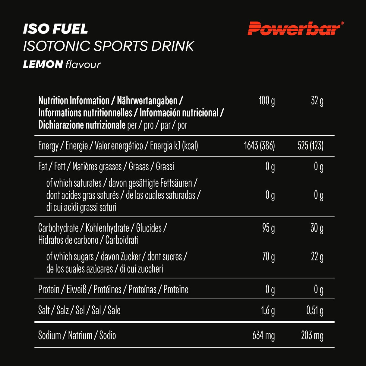 Powerbar | Iso Fuel | Isotonic Sports Drink - Trail.nl