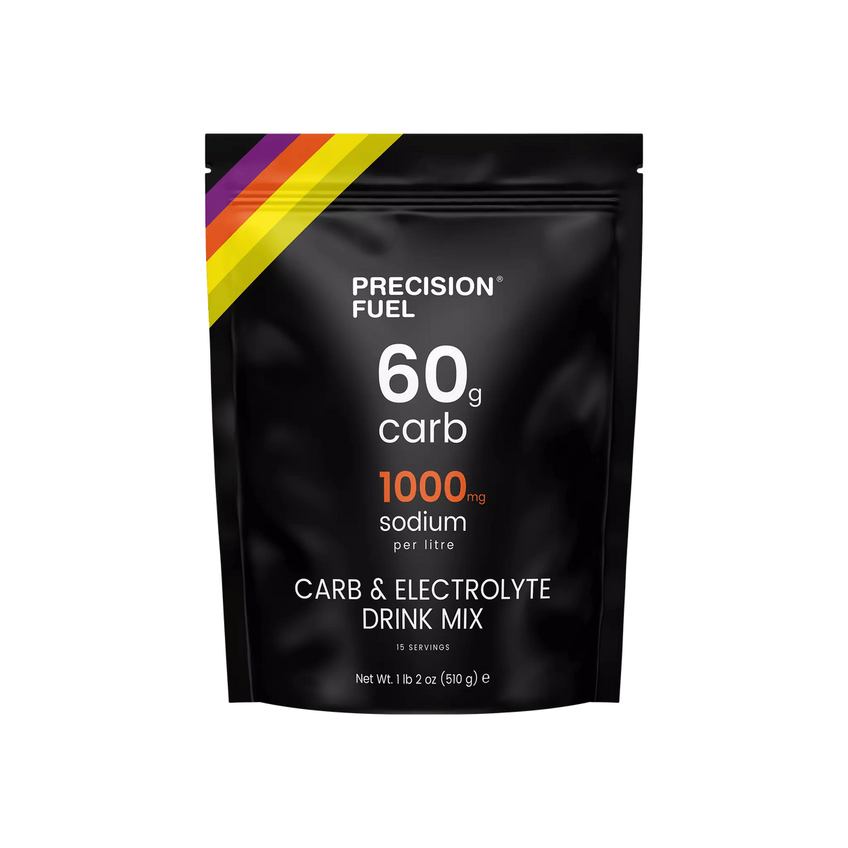 Precision Hydration Carb & Electrolyte Drink Mix (60 Gram Carbs) - Trail.nl