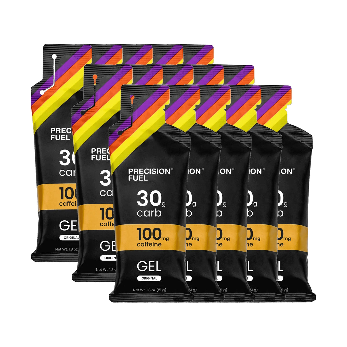 Precision PF 30 Caffeine Gel (30g Carbs) | Trail.nl